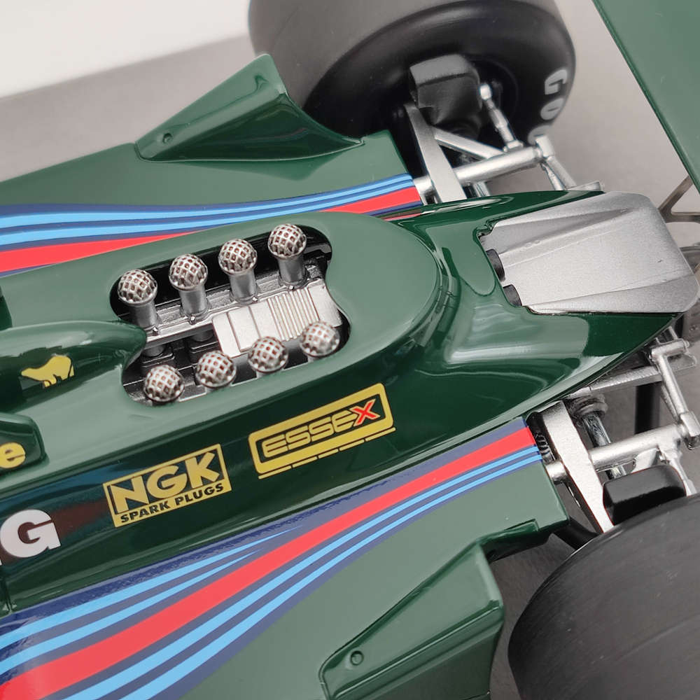 1/18 Tecno Mythos Series Lotus 79 1979 Italy GP Car #1 TM18 287A Resin Model Car - Collectible Racing Replica for Display & Enthusiasts