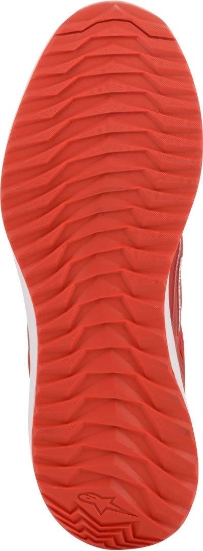 Alpinestars Meta Road Cycling Shoes Size 9.5 - Red/White for Men | High-Performance Bike Shoes for Road Racing & Training