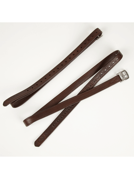 Premium Gara Wrapped Stirrup Leather for Equestrian Riding - Durable & Comfortable English Horse Riding Equipment for Dressage, Jumping & Trail Riding