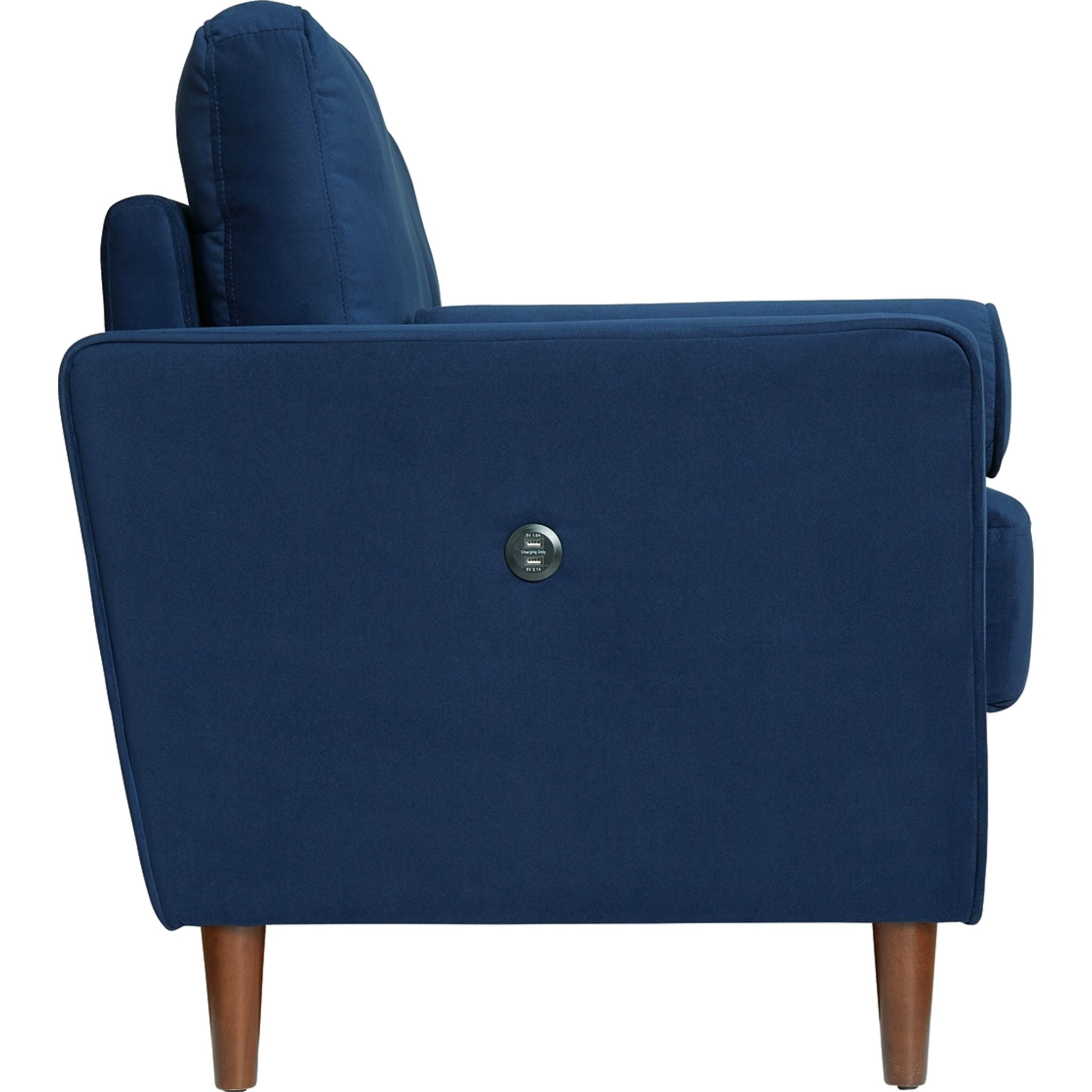 Darlow Loveseat - Modern Small Sofa for Living Room, Apartment, or Office - Comfortable Two-Seater with Sturdy Frame and Soft Cushions - Perfect for Relaxing, Reading, or Entertaining Guests