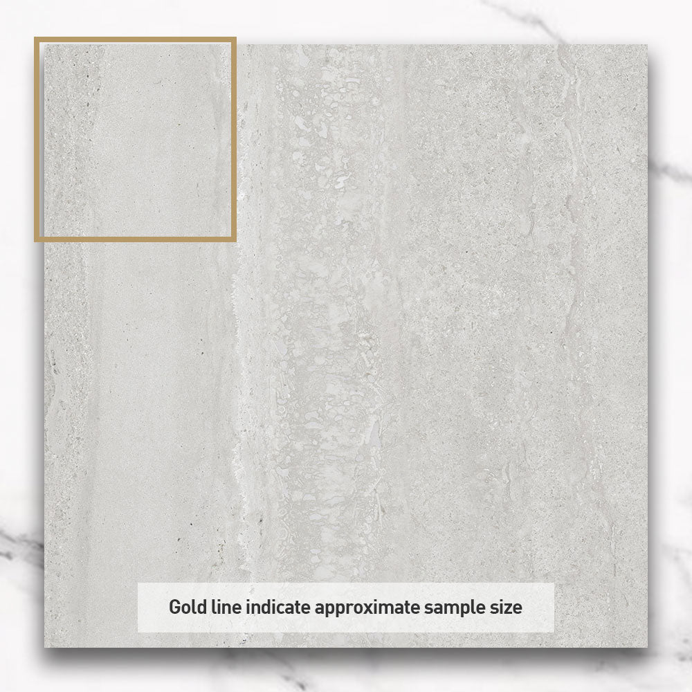 Northport Navona 600x600mm Matte Porcelain Floor Tile - Premium Slip-Resistant Ceramic Tiles for Bathroom, Kitchen & Living Room Flooring