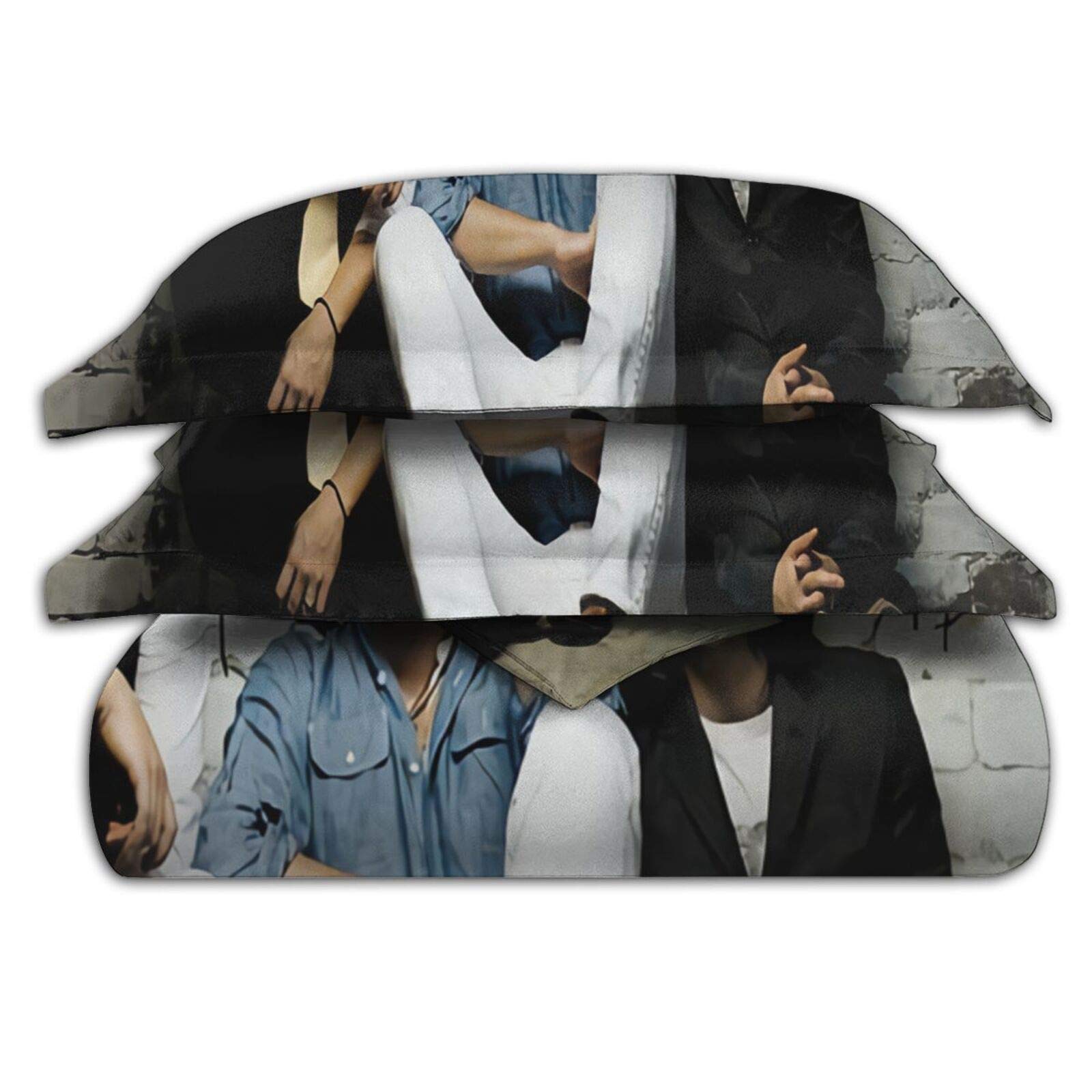 Hanson Band Quilt Cover Set - Full Size 3-Piece Bedding with 2 Pillowcases (20