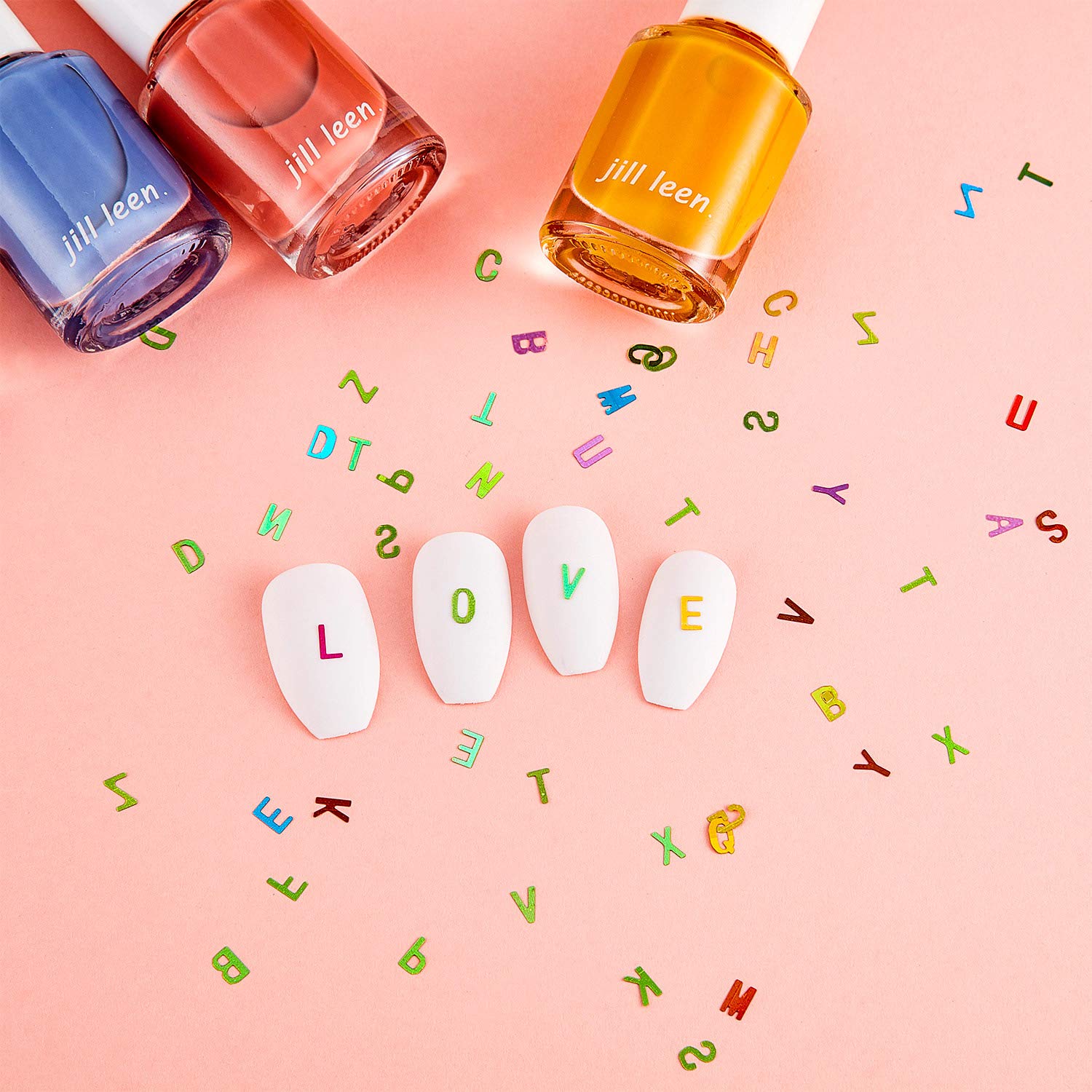 48 Boxes Holographic Alphabet Nail Sequins - 26 Letters 3D Nail Decals, Mixed Glitter Flakes & Laser Confetti for Professional Nail Art Designs - Perfect for Nail Salons, DIY Manicures, and Special Occasion Nail Decorations