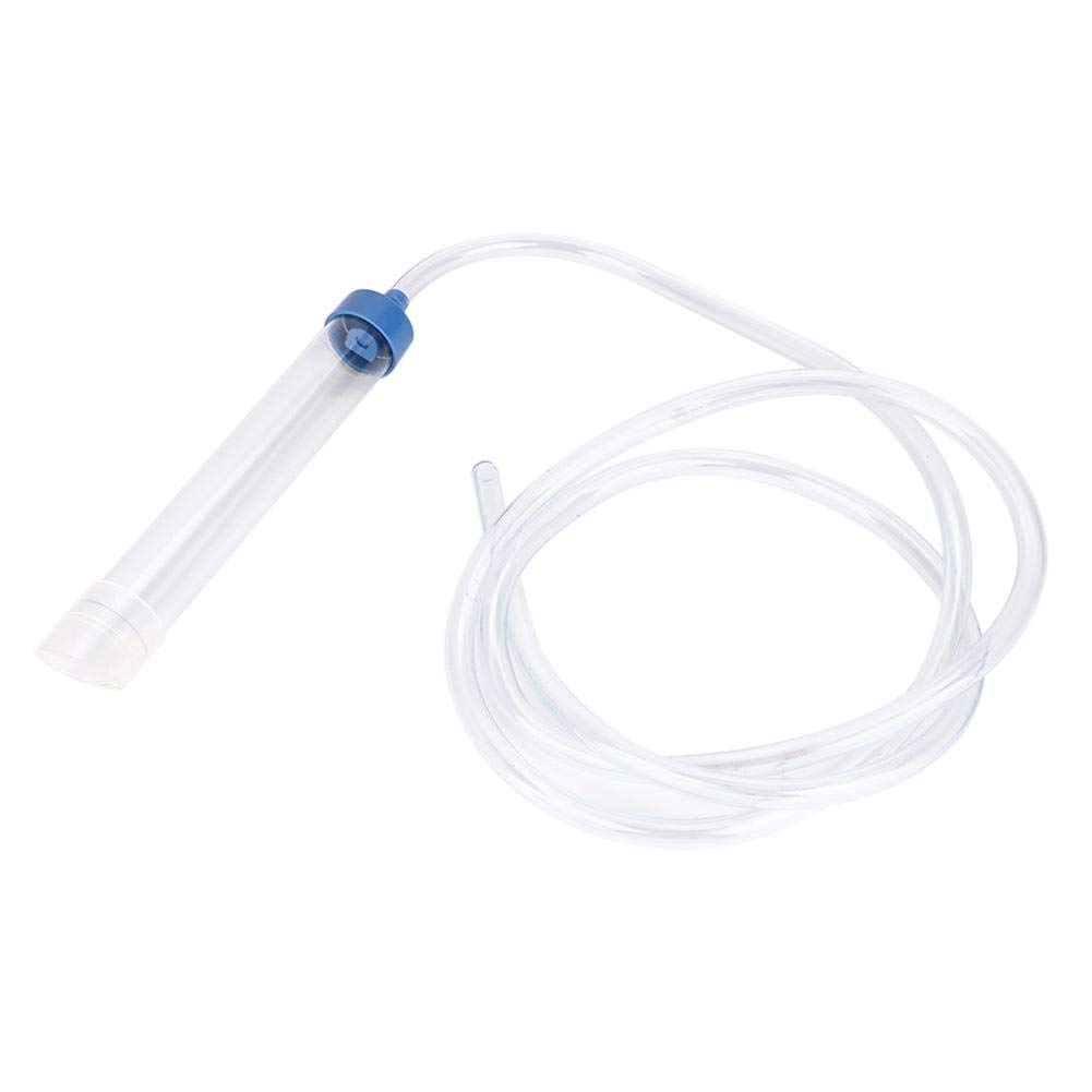 Premium Aquarium Gravel Cleaner - Fish Tank Vacuum Siphon with Water Changer, Efficient Drainer for Small Fish Tanks | Perfect for Weekly Water Changes & Substrate Cleaning