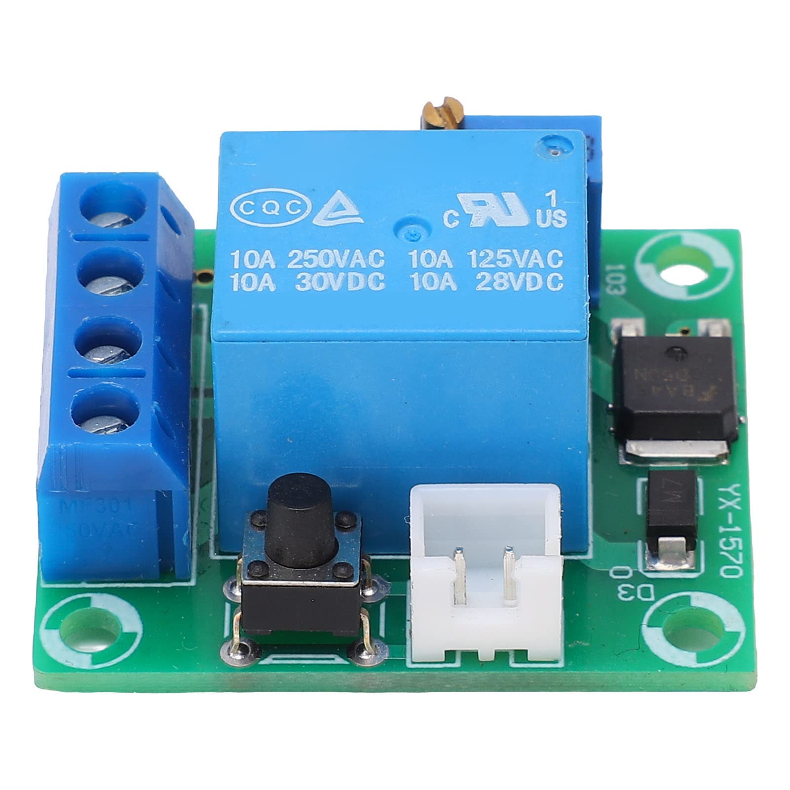 Amonida 24V Automatic Low Voltage Cutoff Module - Battery Protection Board for PCB Circuits | Prevents Over-Discharge in Solar Systems, DIY Electronics & Power Banks
