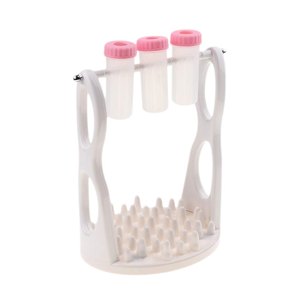 Interactive Slow Feeder Dog Bowl - Anti-Gulp & Leak-Proof Pet Dish for Healthy Eating - Pink (Perfect for Fast Eaters & Messy Dogs at Home or Travel)