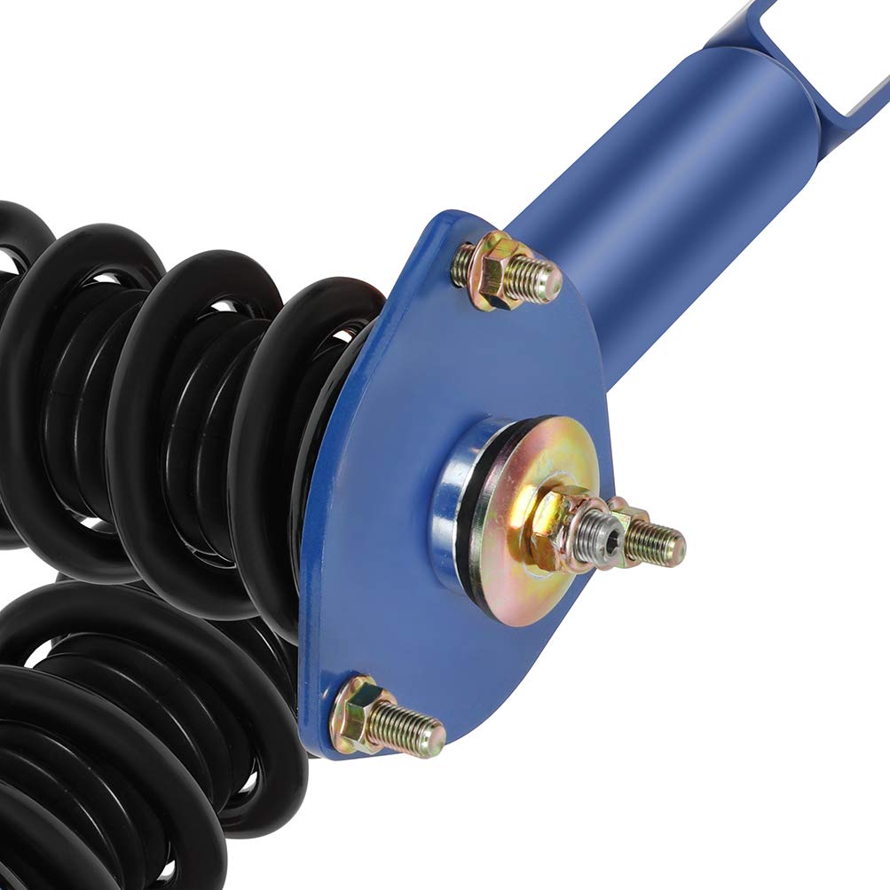 ECCPP Adjustable Height Coilover Suspension Kit - Performance Coil Spring Shocks & Struts for 2007-2016 Lexus LS460 (Blue) | Perfect for Street Racing, Performance Tuning & Smooth Ride Upgrades