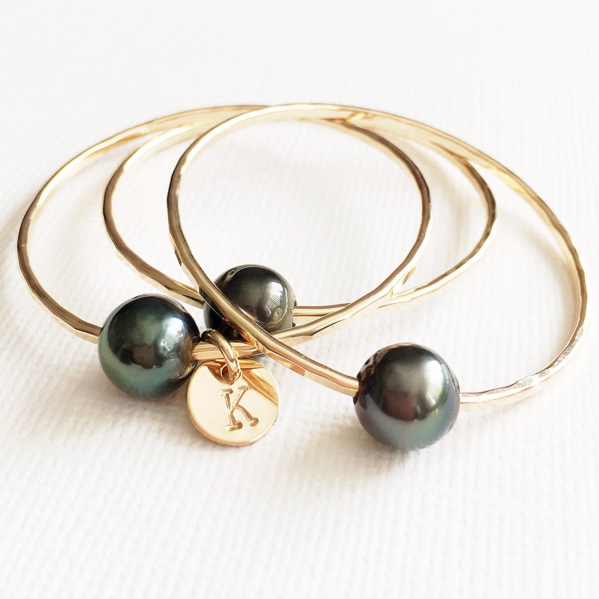 Personalized Monogram Bangle Bracelet for Women - Engravable Name Jewelry Gift - Perfect for Birthdays, Anniversaries & Special Occasions