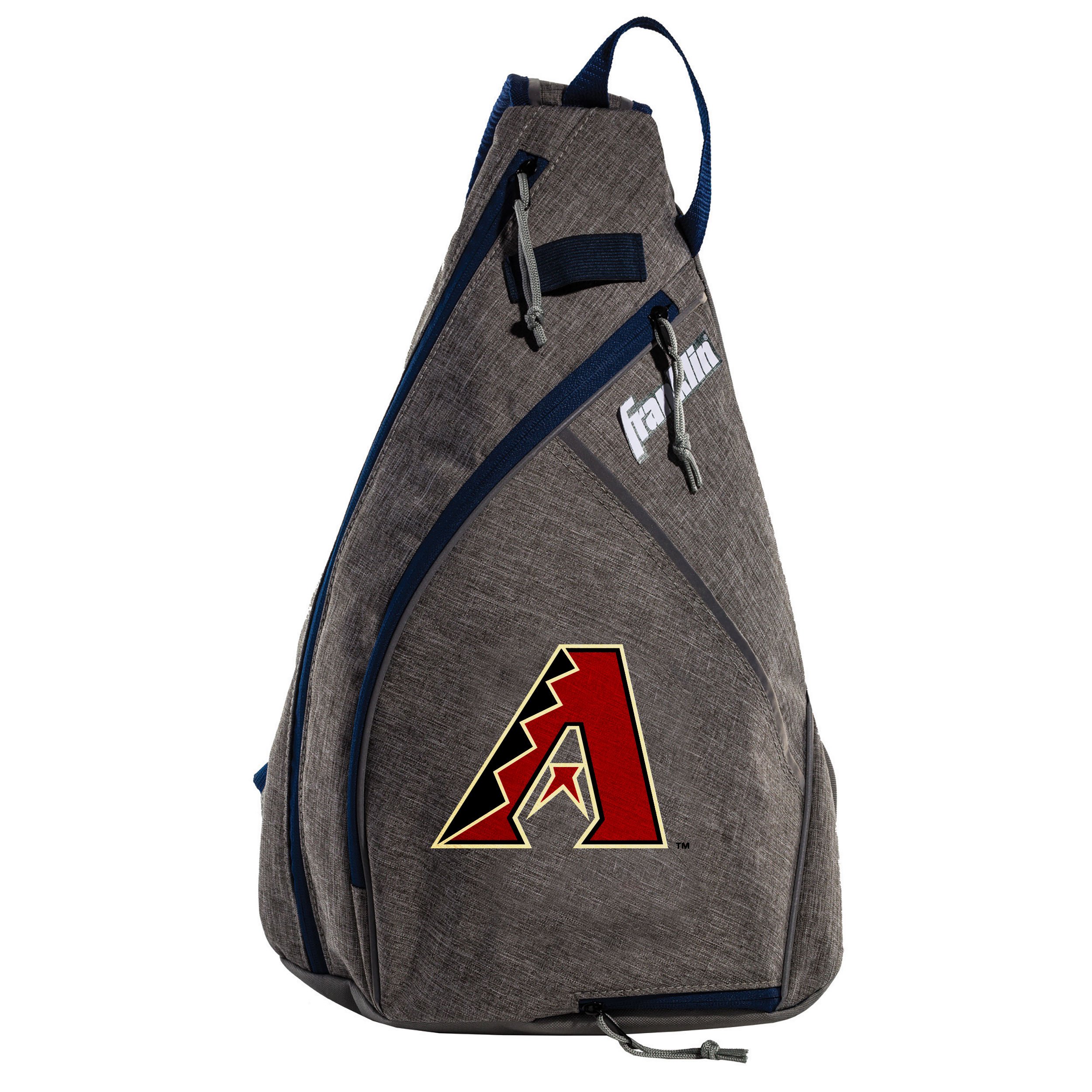 Franklin Sports MLB Team Licensed Crossbody Slingbag - Adjustable Baseball Shoulder Bag for Men & Women - Perfect for Games, Travel & Daily Use