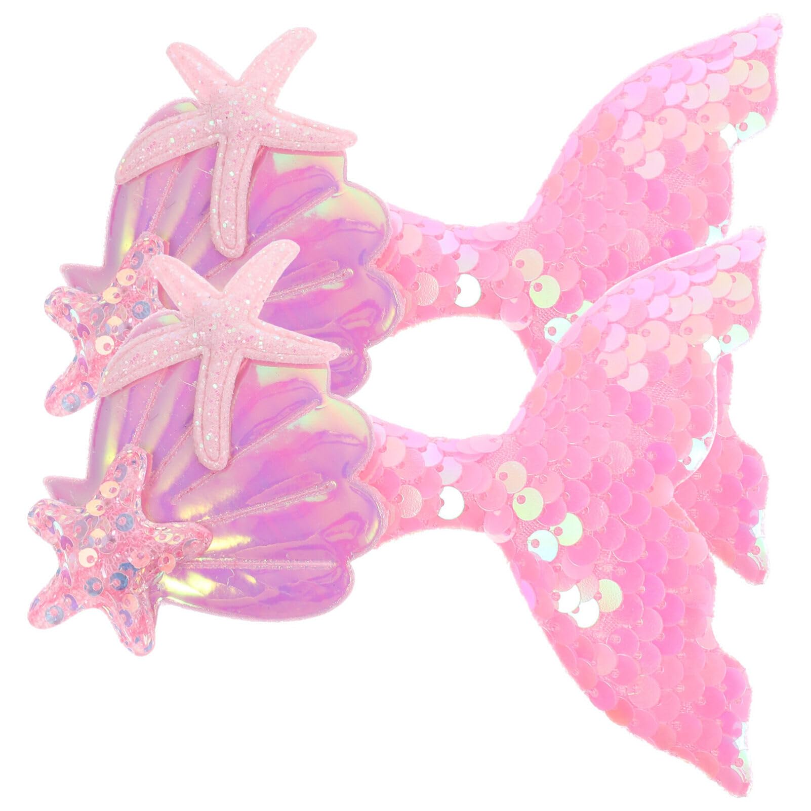 Beaupretty Flower Girl Hair Clips - Elegant Wedding Hair Accessories for Girls, Mermaid-Themed Hair Clips for Bridesmaids & Flower Girls - Perfect for Weddings, Parties & Special Occasions