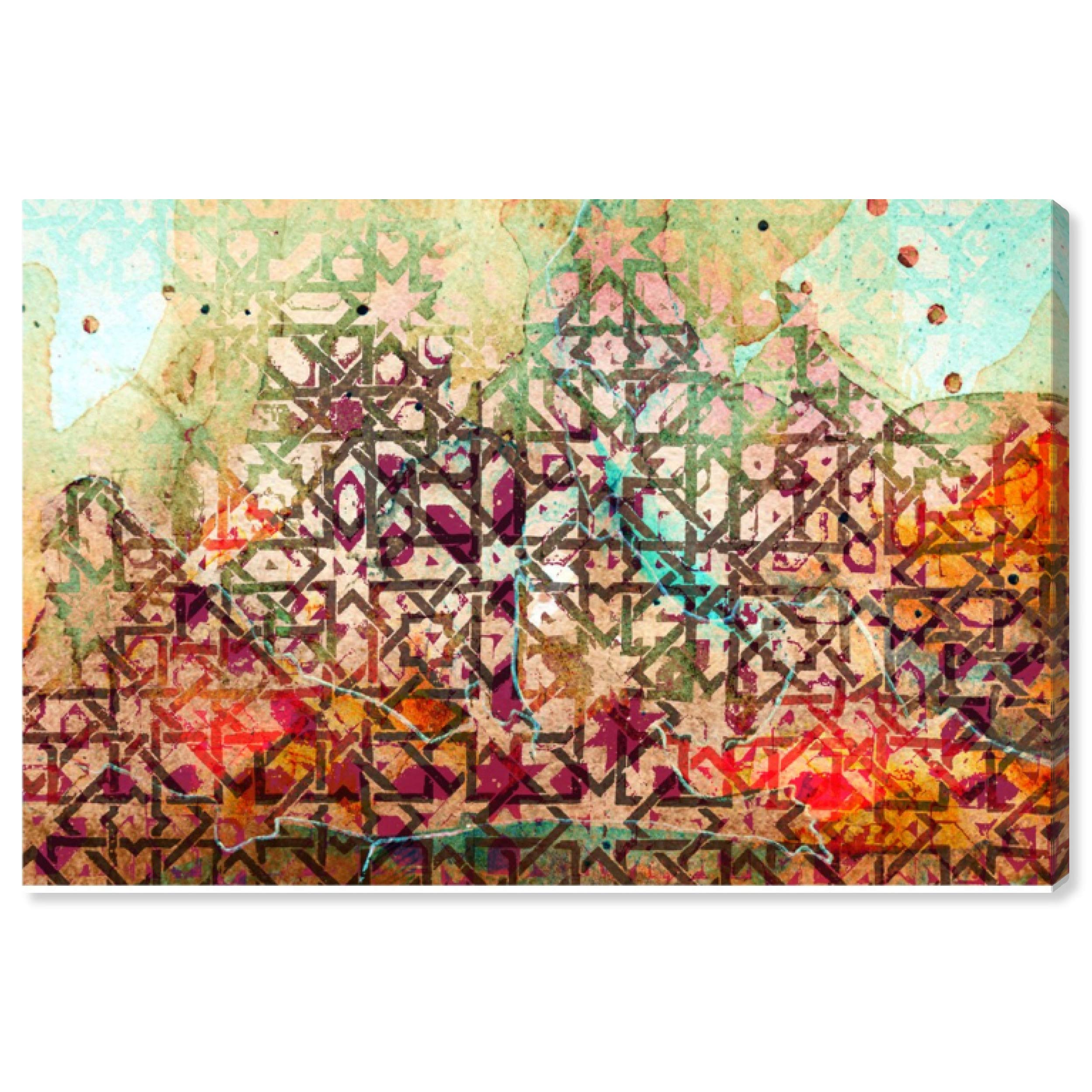 Abstract Wall Art Canvas Prints '1001 Nights' by Oliver Gal - 24