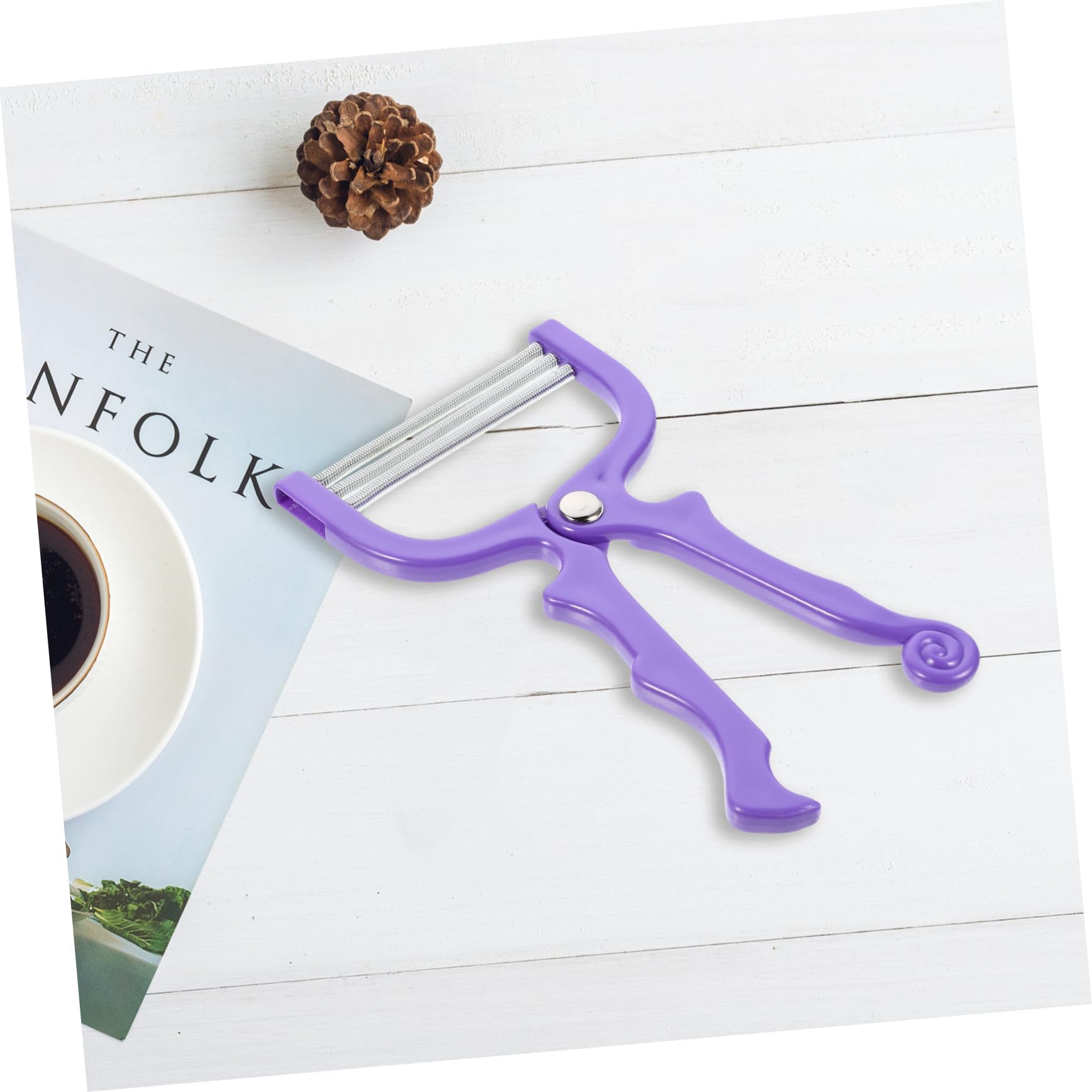 Spring Facial Hair Removal Tool for Women - Manual Hair Threader, Long-Lasting Results, No Harsh Chemicals (Random Color) | Perfect for Eyebrow Shaping & Upper Lip Hair Removal