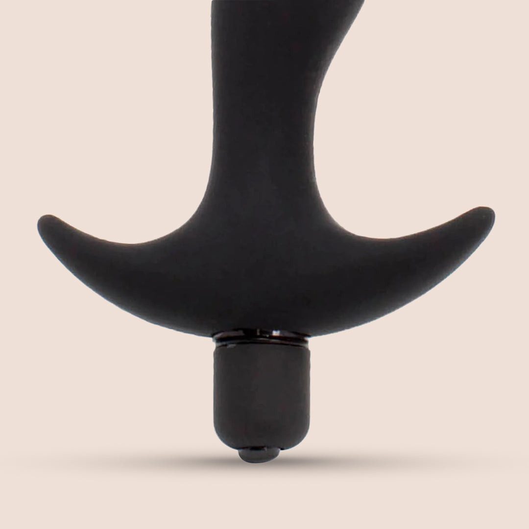 Anal Fantasy Vibrating Prostate Massager - Perfect Plug for Men's Pleasure | Remote Control, Waterproof & Rechargeable | Ideal for Couples Play & Solo Stimulation