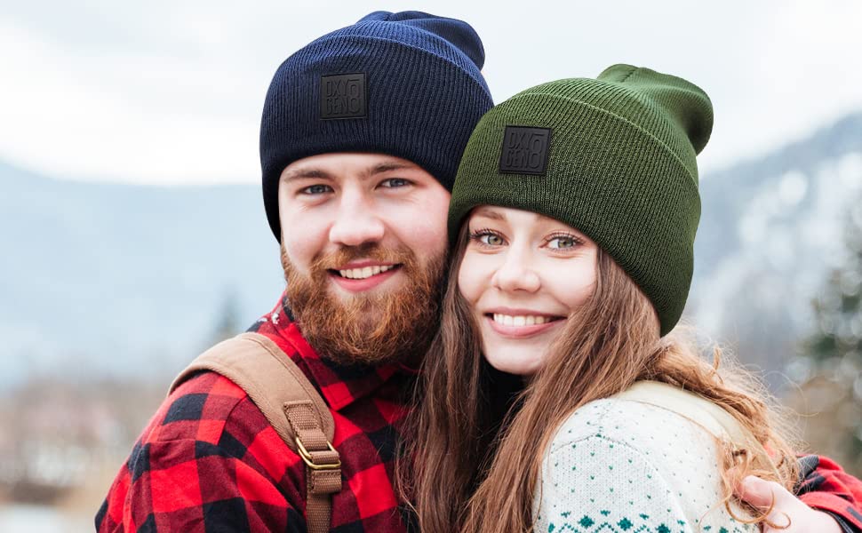 Soft & Stretchy Unisex Knit Beanie Hat - Warm Winter Skull Cap for Men & Women | Perfect for Cold Weather, Outdoor Activities & Casual Wear