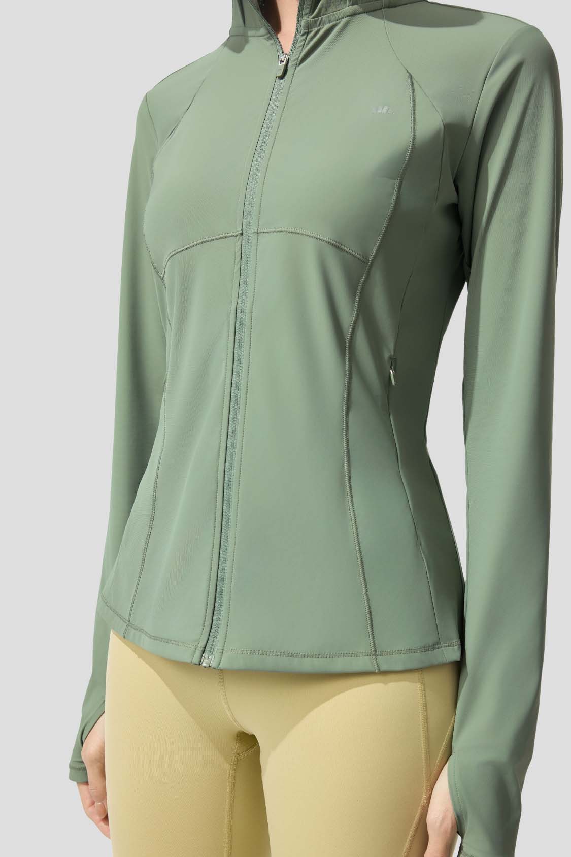 Motion Women's Cooling Quick Dry Sports Jacket UPF100+ Sun Protection - Lightweight Athletic Running Jacket for Outdoor Workouts & Summer Activities