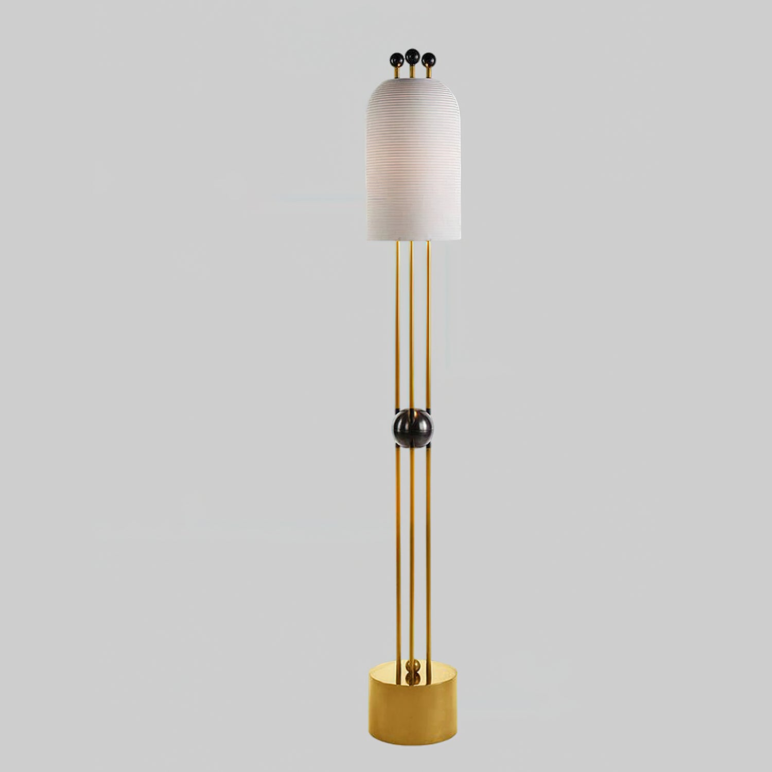 Bertha Modern Floor Lamp - Adjustable LED Standing Light for Living Room, Bedroom & Office - Warm White & Cool White Dimmable Reading Light with Remote Control - Perfect for Night Reading, Relaxing & Decor