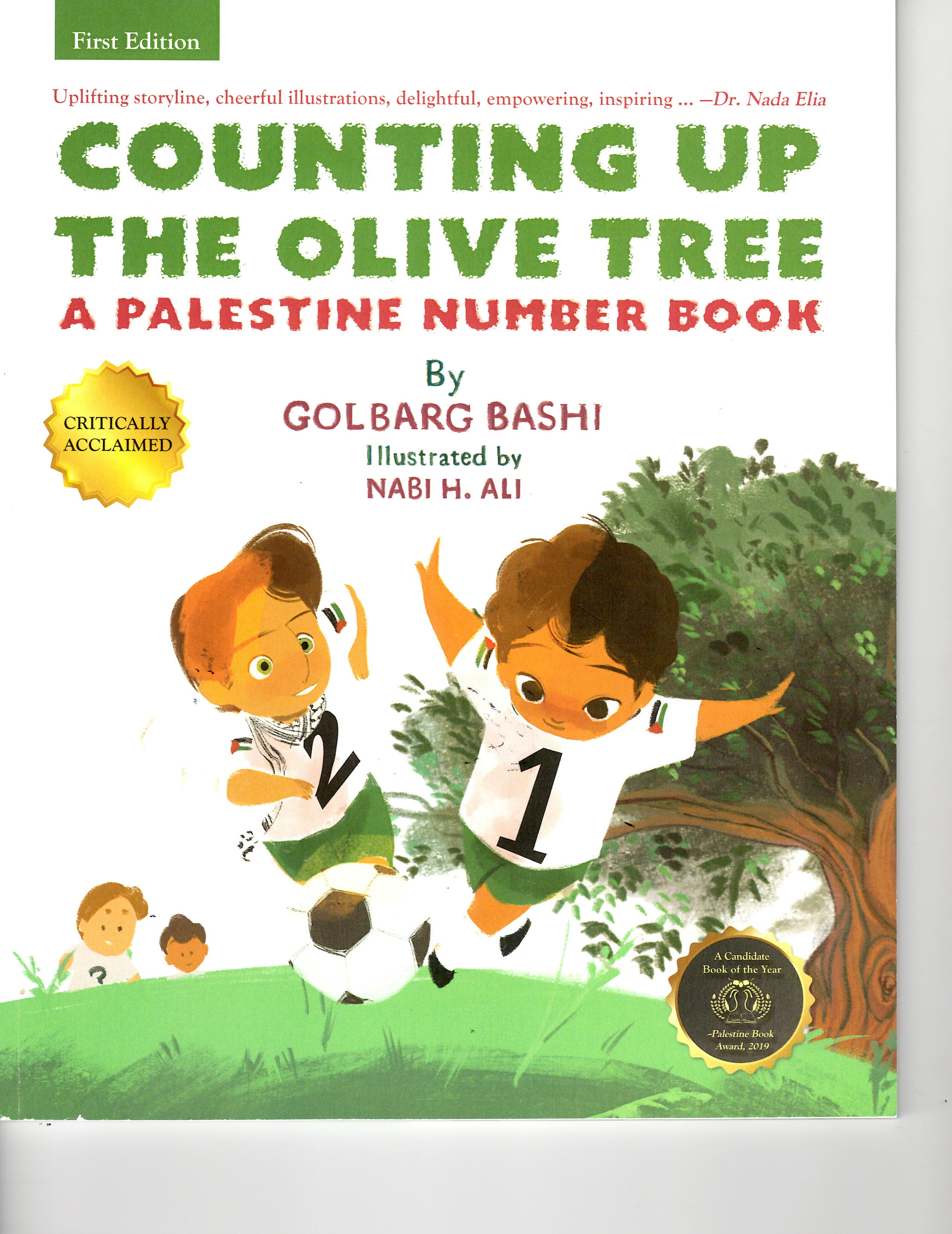 Counting Up the Olive Tree: A Palestine Number Book by Golbarg Bashi - Learn Arabic Numbers with Palestinian Culture | Perfect for Kids' Multicultural Education & Homeschooling