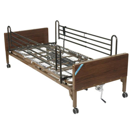 DRIVE Delta Ultra Light 1000 Semi Electric Bed - Adjustable Hospital Bed for Home Use, Elderly Care & Patient Recovery