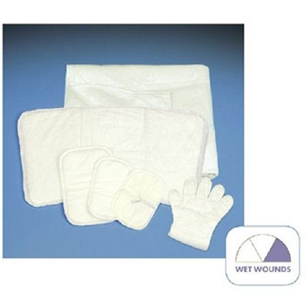 Dynarex 4610 Non-Woven IV Sponges - Sterile Gauze Pads for Medical Use (Box of 35) | Wound Care, First Aid & Surgical Dressings