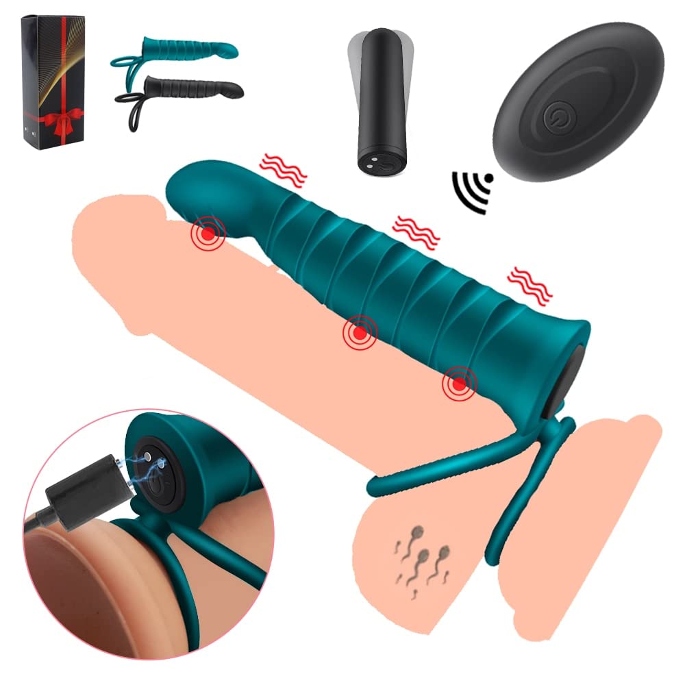Double Penetration Strap-On Anal Vibrator for Couples - Rechargeable Anal Plug & G-Spot Stimulator - Adult Sex Toy for Couples Play & Solo Pleasure - Perfect for Role Play, BDSM & Intimate Bonding