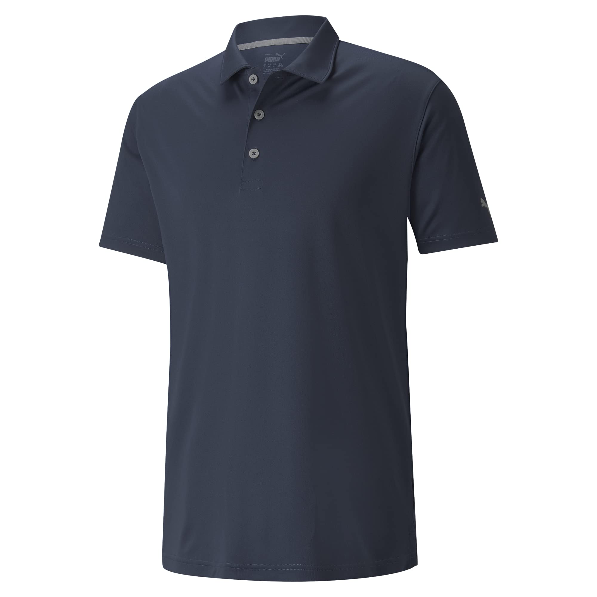 Puma Golf Men's Gamer Polo Shirt - Moisture Wicking Performance Golf Shirt, Navy Blazer, XXL - Perfect for Golf Tournaments, Country Club Events & Casual Wear