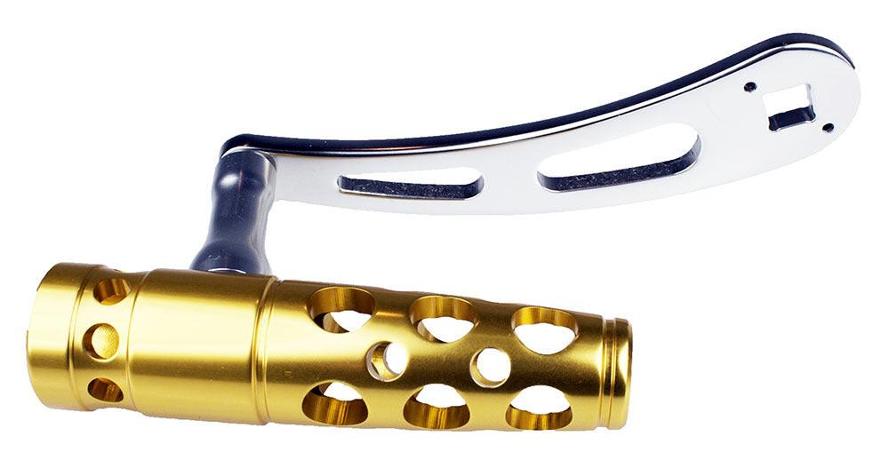 Jigging World Power Handle for Shimano Talica 2 Speed 50 Lever Drag Reels - Heavy Duty Fishing Upgrade for Saltwater & Offshore Angling