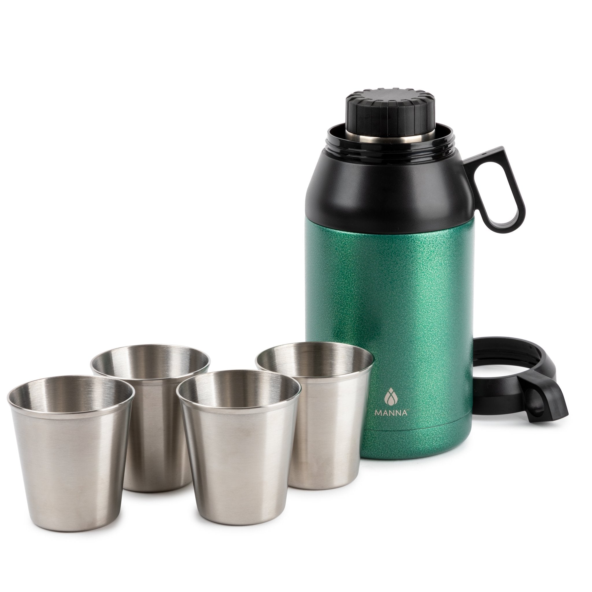 64 oz Insulated Stainless Steel Growler with Leak-Proof Lid - Perfect for Beer, Kombucha & Cold Brew - Great for Camping, Hiking & Outdoor Adventures