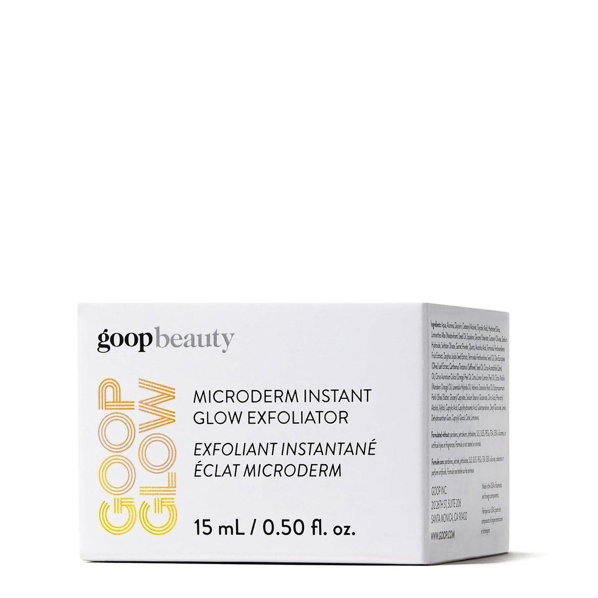GOOPGLOW Microderm Instant Glow Exfoliator - Gentle Face Scrub for Brightening & Smoothing Skin | Perfect for Daily Skincare Routine & Pre-Makeup Prep