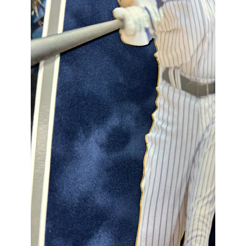 Derek Jeter Autographed New York Yankees 8x10 Photo Collage Framed with MLB COA - Signed Steiner NY - Perfect for Yankees Fans, Sports Memorabilia Collectors & Man Cave Decor