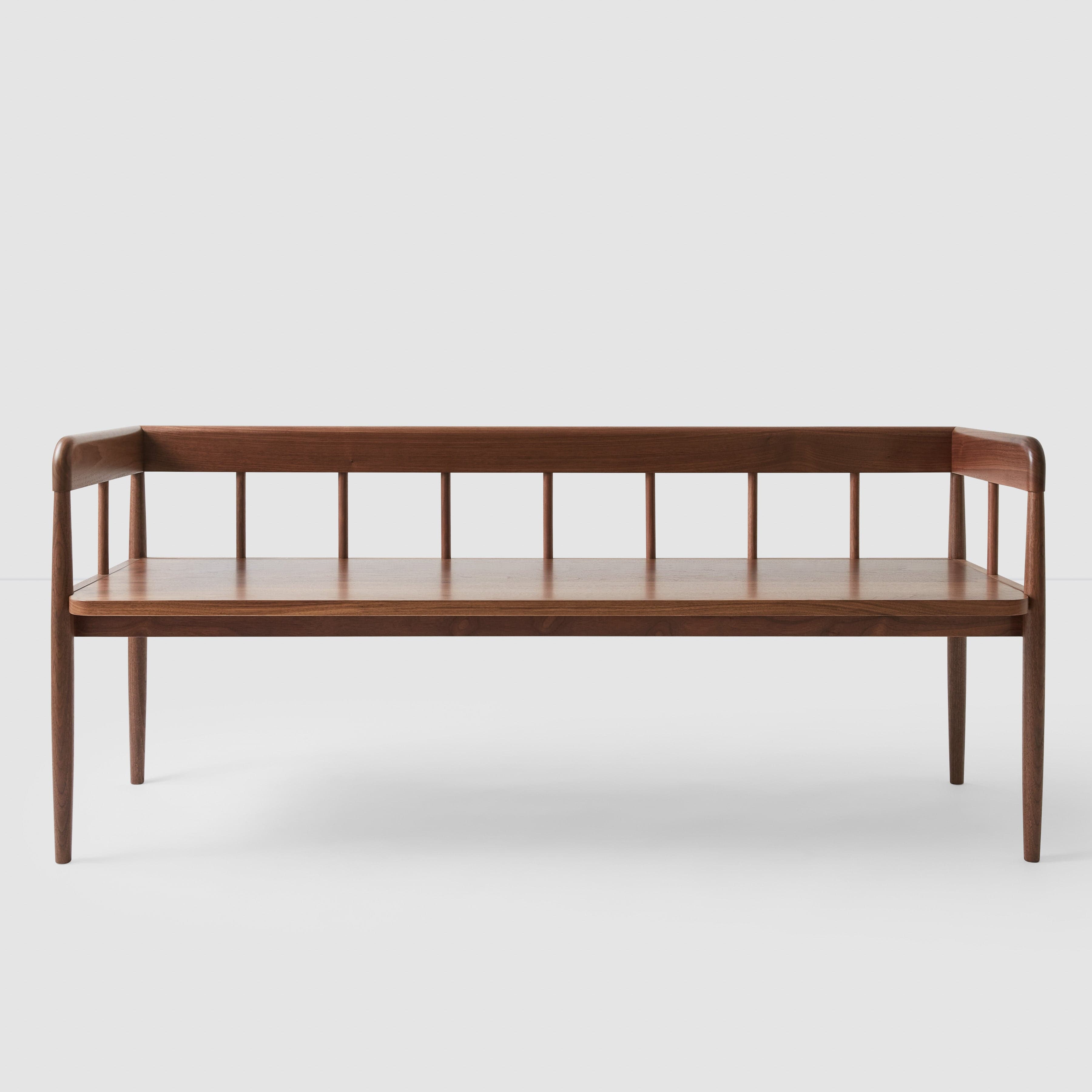 Augusta Bench - Premium Outdoor Wooden Bench for Patio, Garden, and Backyard - Perfect for Relaxing and Entertaining Guests