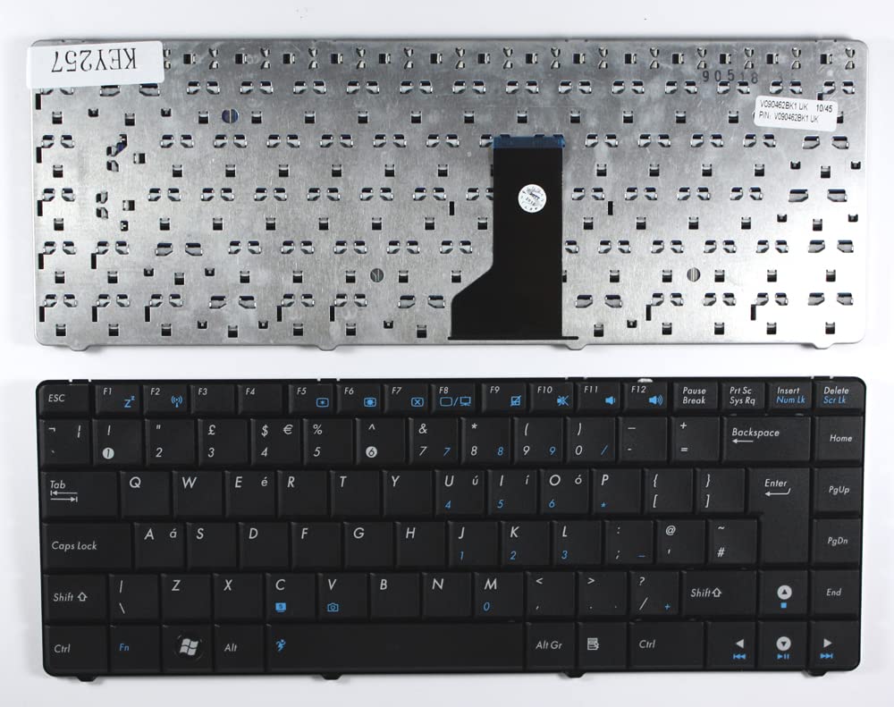 ASUS UL30 Replacement Laptop Keyboard - UK Layout, Black Frame | Compatible with ASUS UL30 Series | Perfect for Typing, Gaming & Office Work