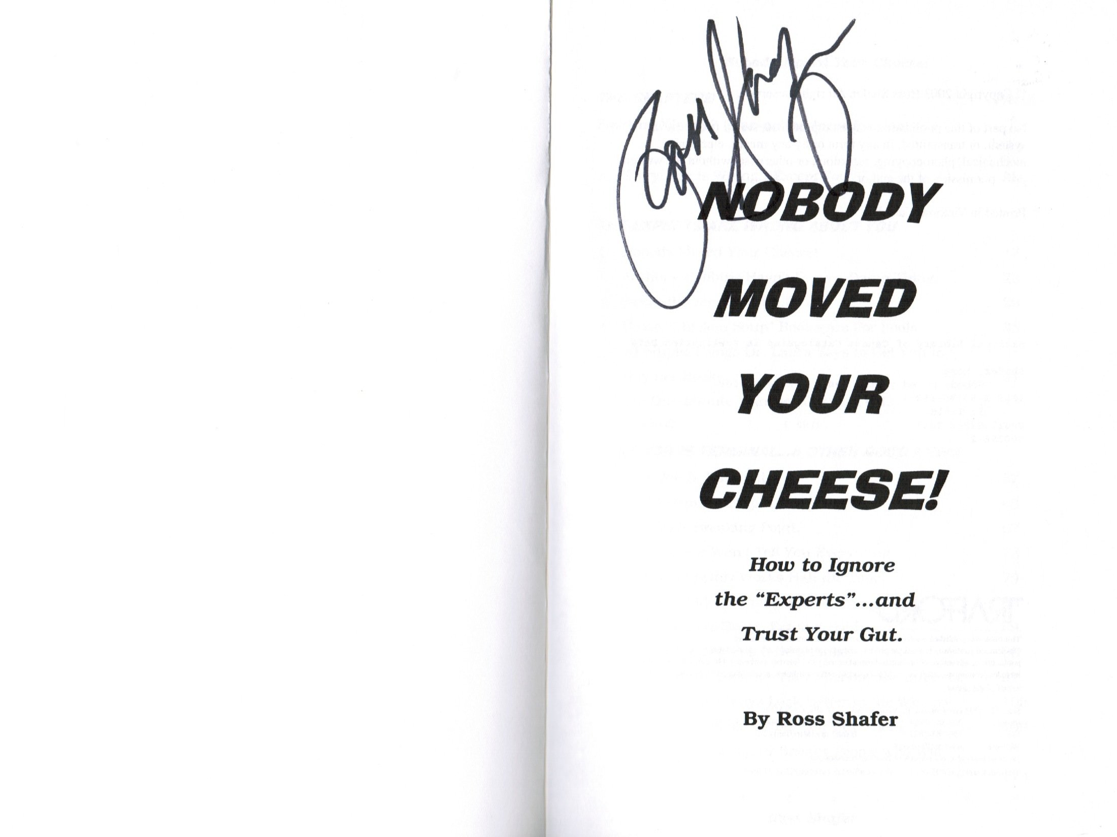 Nobody Moved Your Cheese! - Inspirational Business & Self-Help Book for Entrepreneurs | Motivational Reading for Workplace Success & Personal Growth