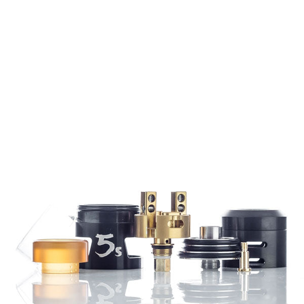 iJOY RDTA 5S Tank 2.6ml Rebuildable Dripper Tank Atomizer - Perfect for Vaping Enthusiasts & Cloud Chasing