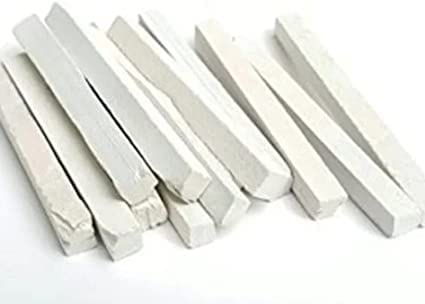 Premium White Slate Chalk Pencils - 200g Medium Size (Pack of 200) - Ideal for Classroom, Restaurant Menu Boards & DIY Crafts