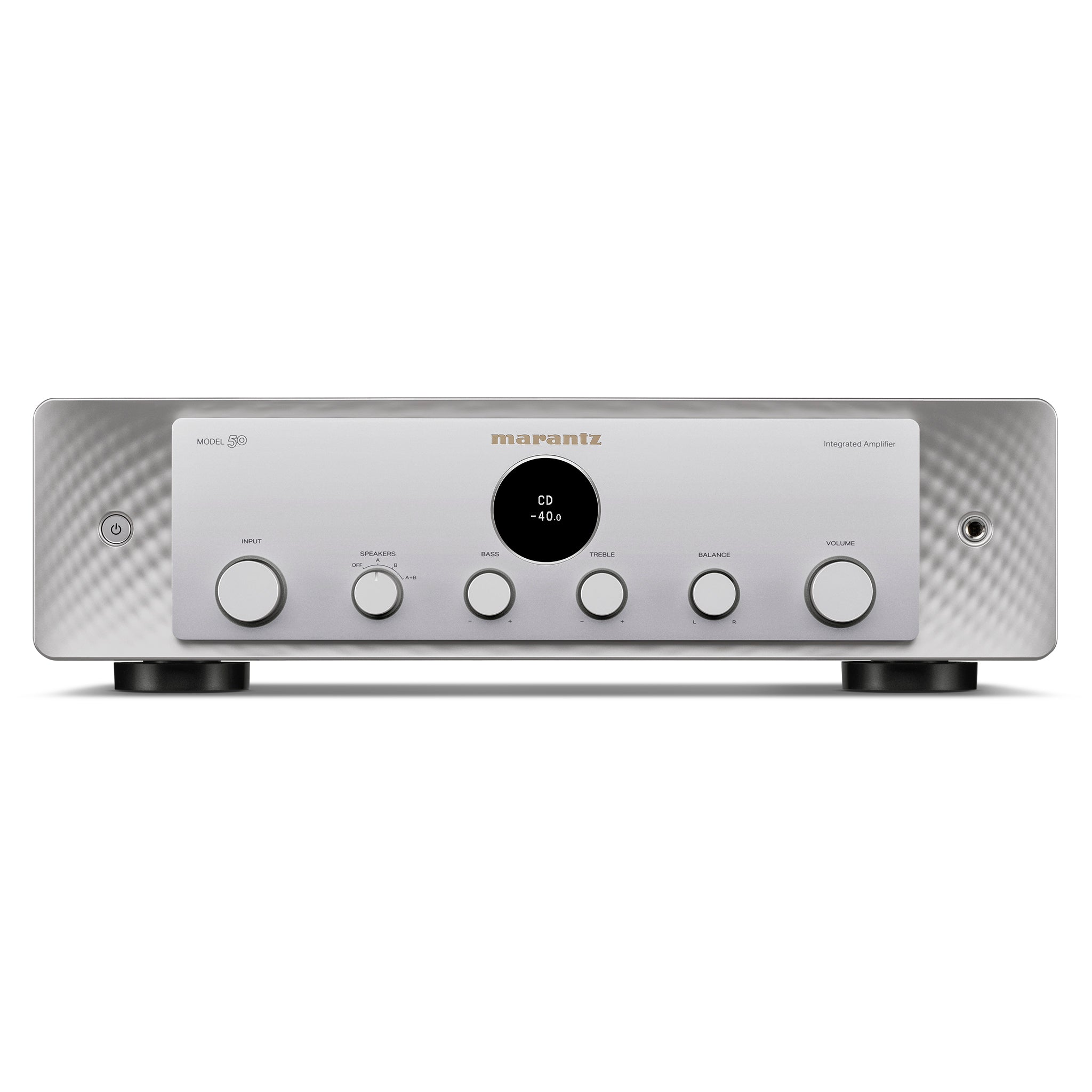 Marantz MODEL 50 Pure Analog Integrated Amplifier - Hi-Fi Stereo Receiver for Home Audio System | Perfect for Vinyl Records, Streaming Music & Home Theater Setup