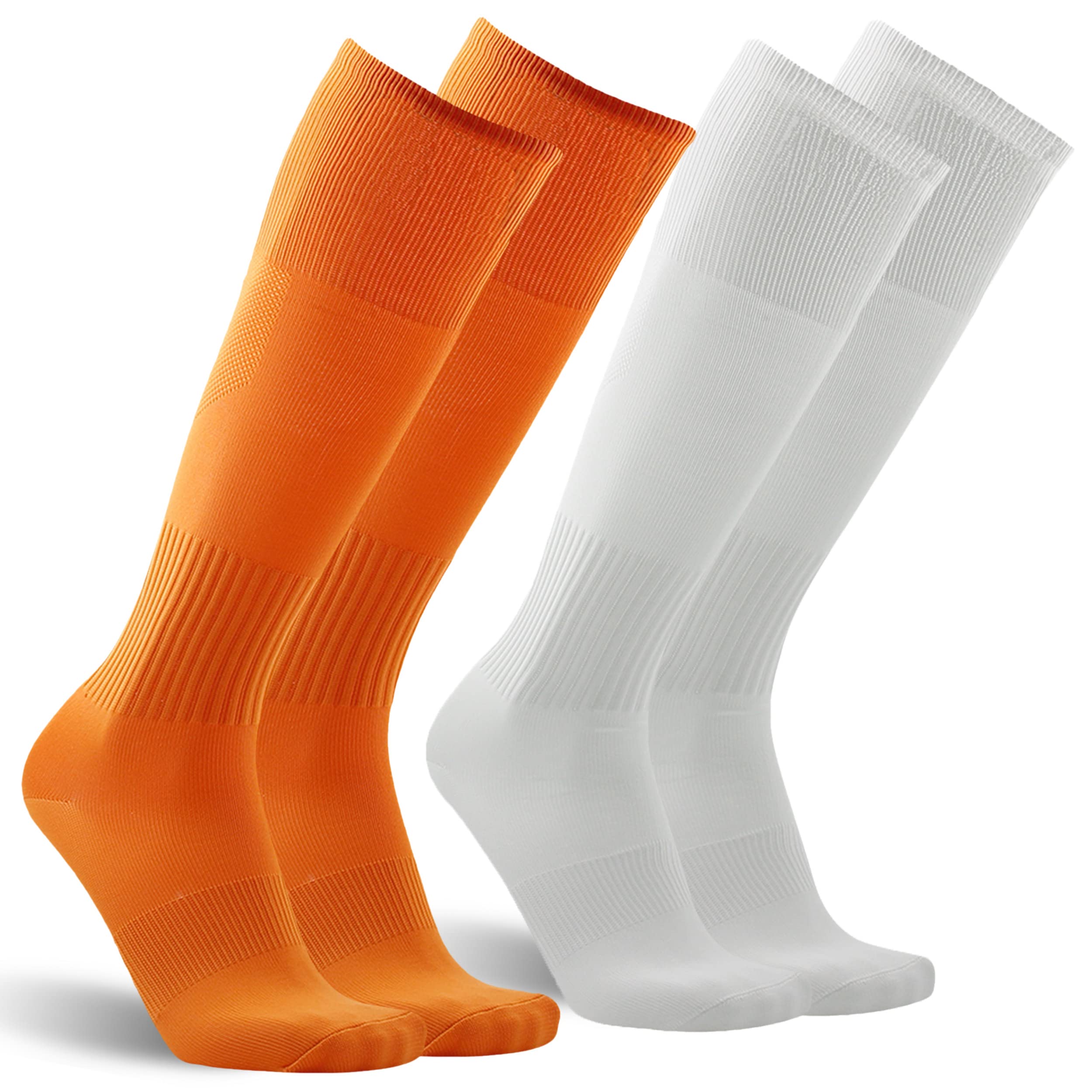 Unisex Knee High Compression Baseball Socks - 2-10 Pairs for Softball, Football & Soccer Teams | Moisture-Wicking Sports Socks for Men & Women | Perfect for Training, Games & Team Uniforms