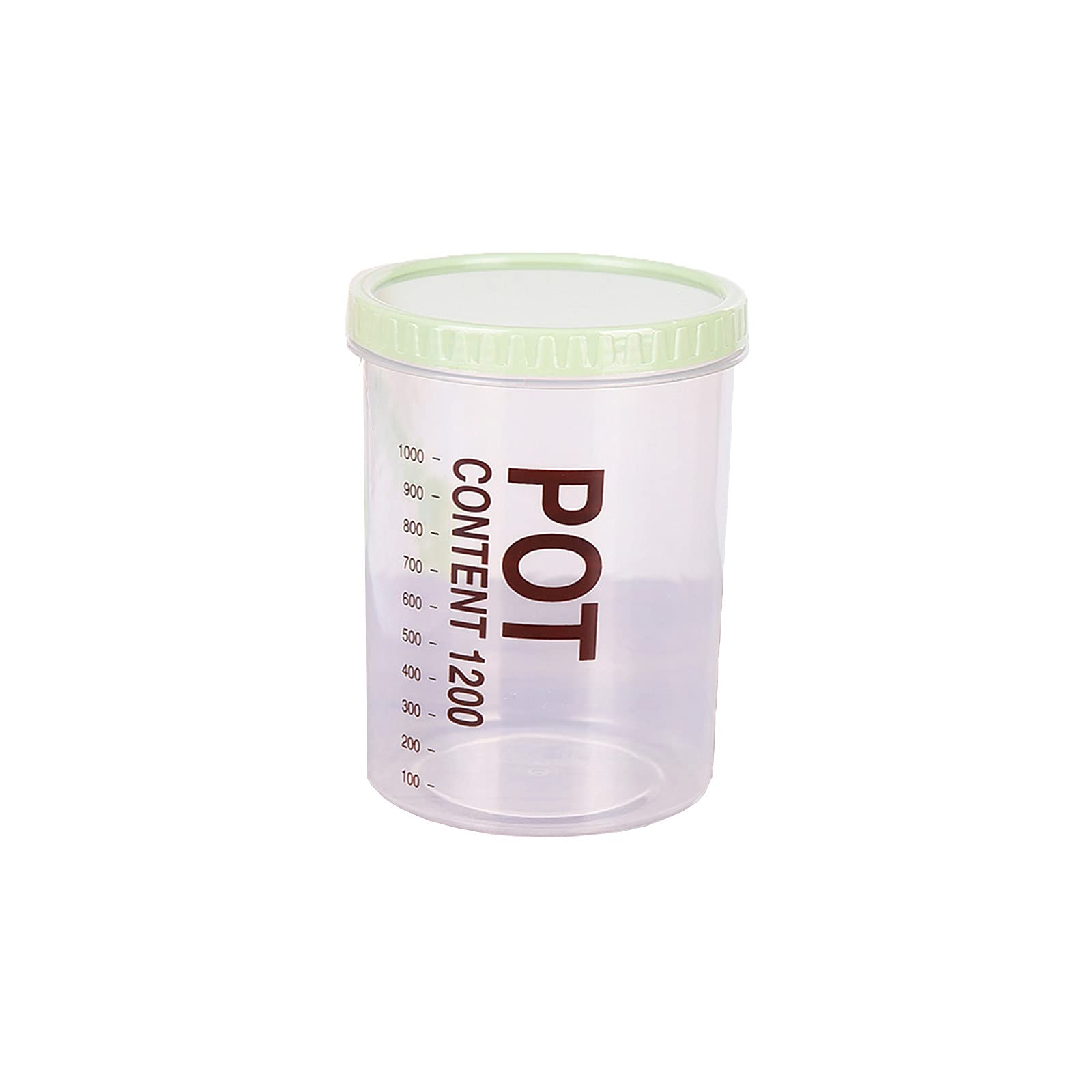 iHHAPY Airtight Food Storage Containers - BPA-Free Plastic Kitchen Organizers with Lids for Fresh Food Preservation, Meal Prep & Pantry Organization (Green) - Perfect for Leftovers, Snacks, Dry Goods & Fridge/Freezer Storage