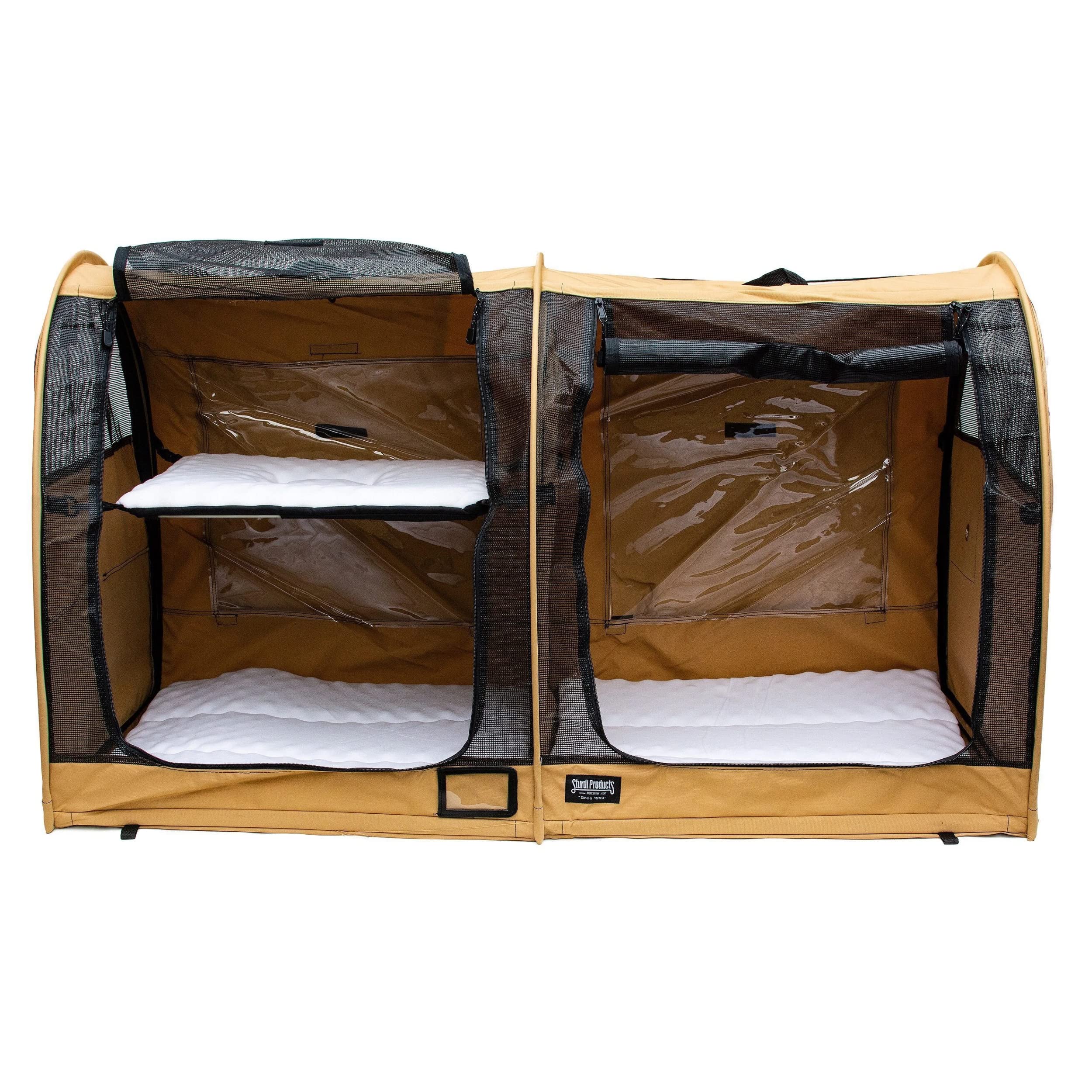 STURDI PRODUCTS Habitat Shelter Earty Tan - Premium Outdoor Camping Tent for Hiking, Backpacking & Survival - Lightweight & Waterproof Shelter for Adventure Enthusiasts