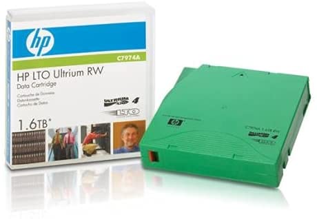 HP LTO Ultrium-4 Data Tape (HP C7974A - 800GB/1.6TB Compressed) - Model 804887 - High Capacity Backup Storage Solution for Servers, Data Centers & Enterprise Archiving - Gadget & Electronics Store
