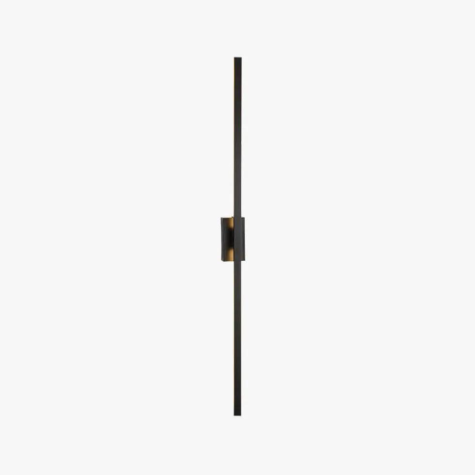 Modern Dimmable LED Black Wall Sconce - Energy Efficient Minimalist Lighting for Bedroom, Living Room & Hallway