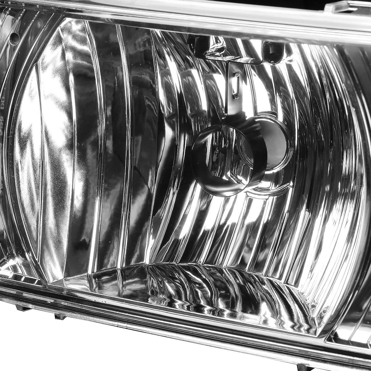 Auto Dynasty Chrome Housing Amber Corner Headlights & Clear Lens Fog Lights Compatible with Chevy Colorado & GMC Canyon - Off-Road & Night Driving Upgrade
