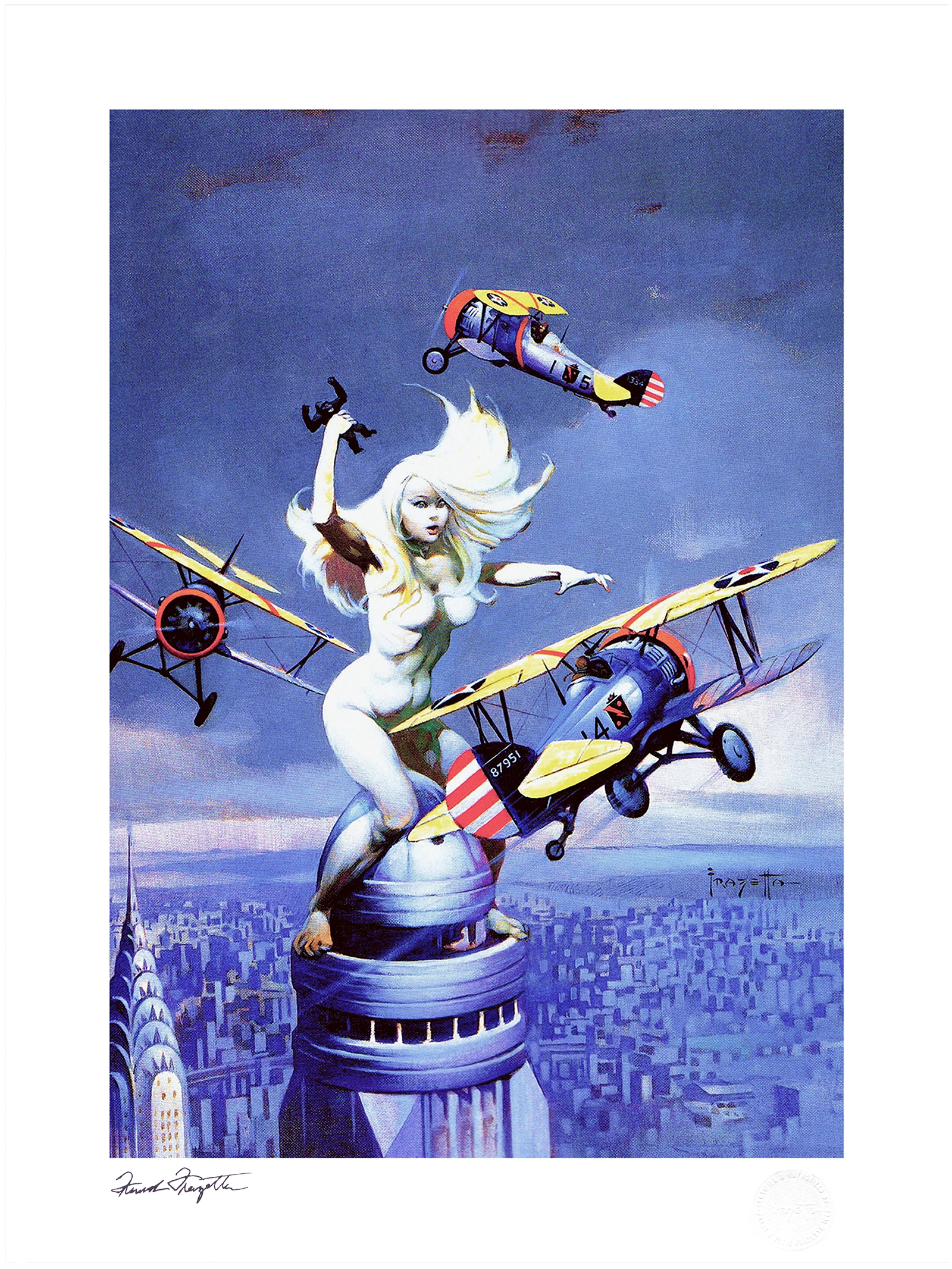 Sideshow Collectibles Queen Kong Fine Art Print - Premium Wall Decor for Home, Office & Gifts - Perfect for Movie Fans & Collectors