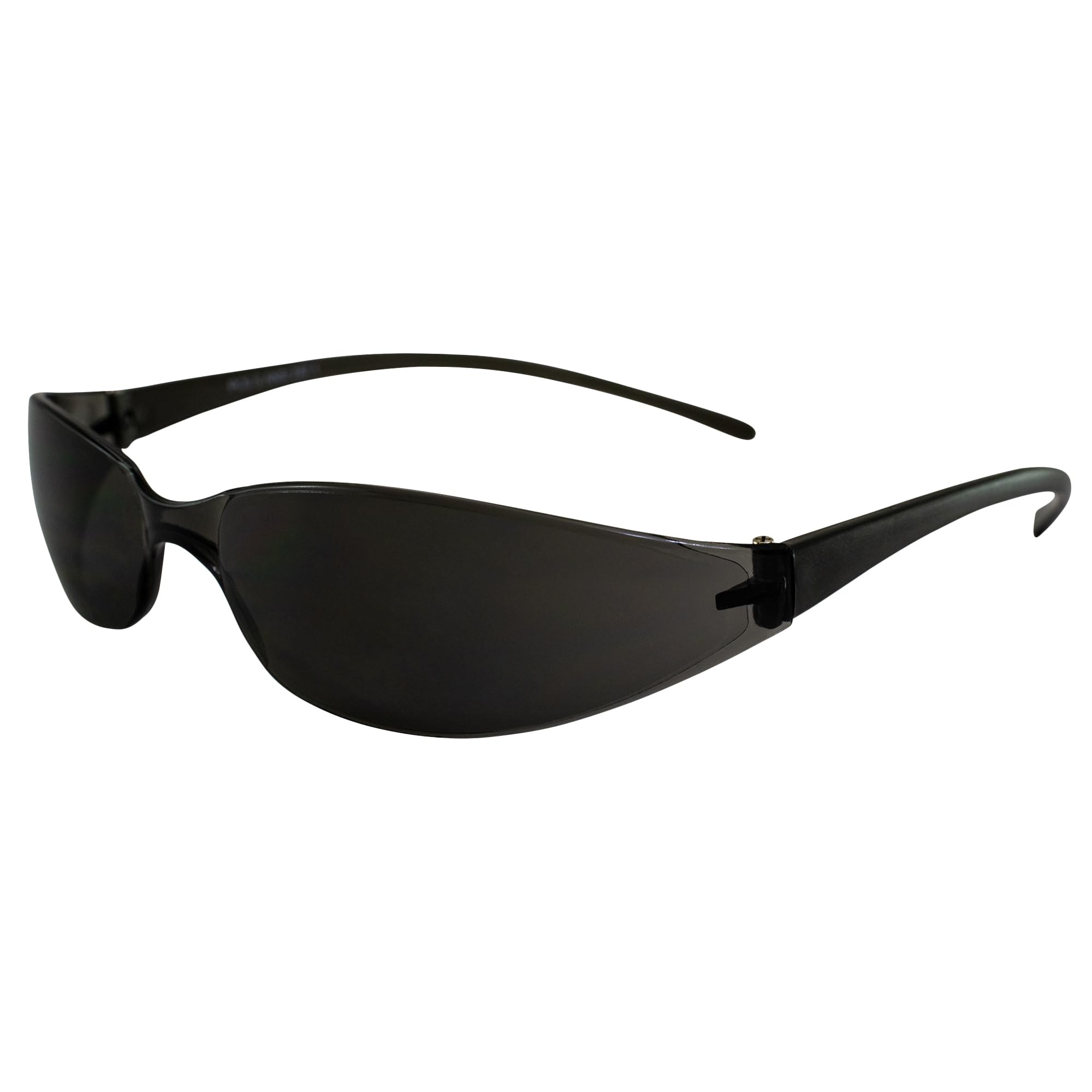 Skinny Joes Polarized Sunglasses for Men & Women - Black Frame with Smoke Lenses - UV Protection, Lightweight & Comfortable - Perfect for Driving, Beach & Outdoor Activities