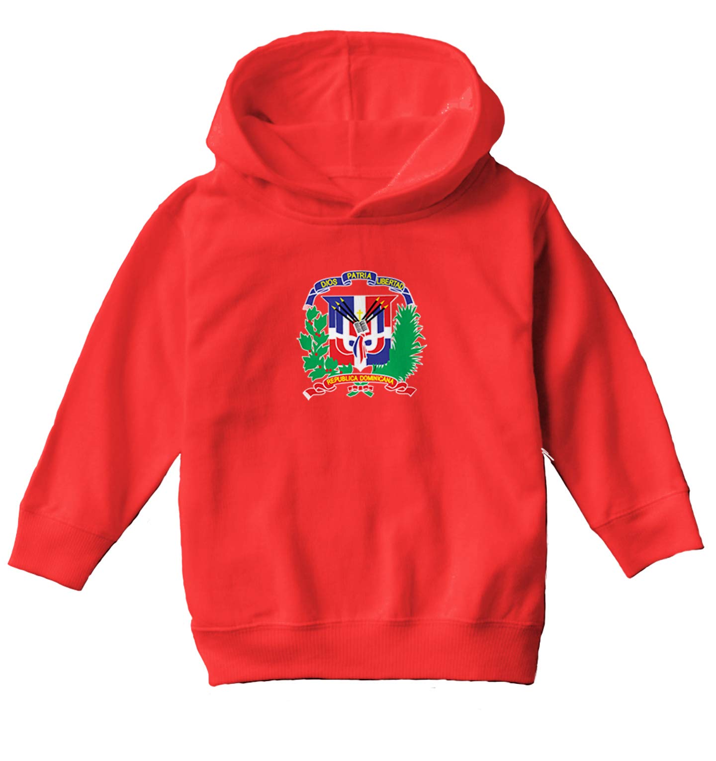 Dominican Republic Soccer Jersey Fleece Hoodie for Toddler & Youth - Comfortable & Stylish for Games, School & Outdoor Activities