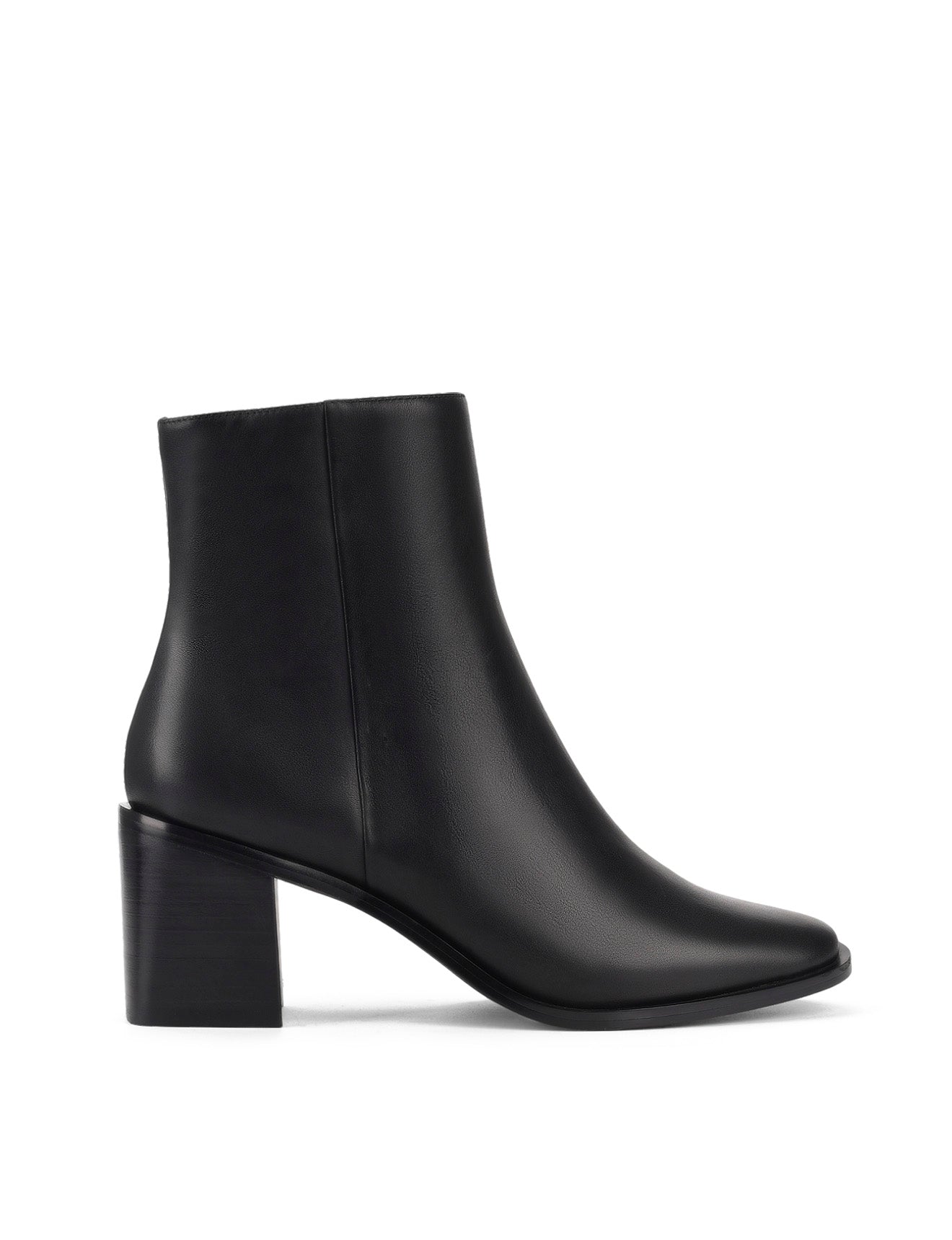 Ulla Women's Black Leather Ankle Boots - Stylish & Comfortable for Fall & Winter Fashion | Perfect for Office, Casual Outings & Date Nights