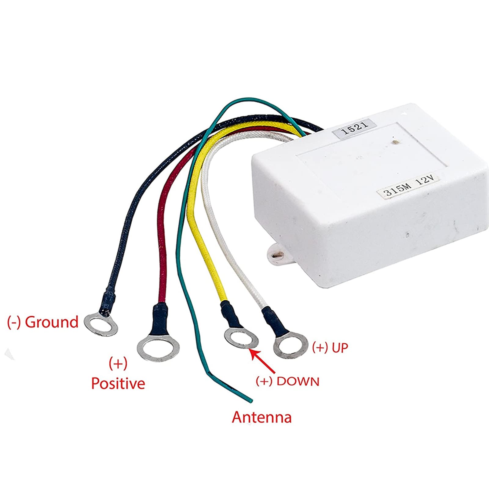 12V Anchor Remote Switch & Sail Trim Controller - Marine Boat Accessory for Anchor Control & Sail Adjustment | Perfect for Sailboats, Yachts & Fishing Boats
