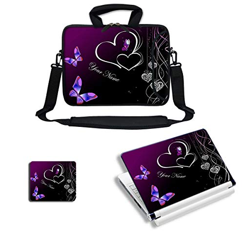 Purple Butterfly Hearts