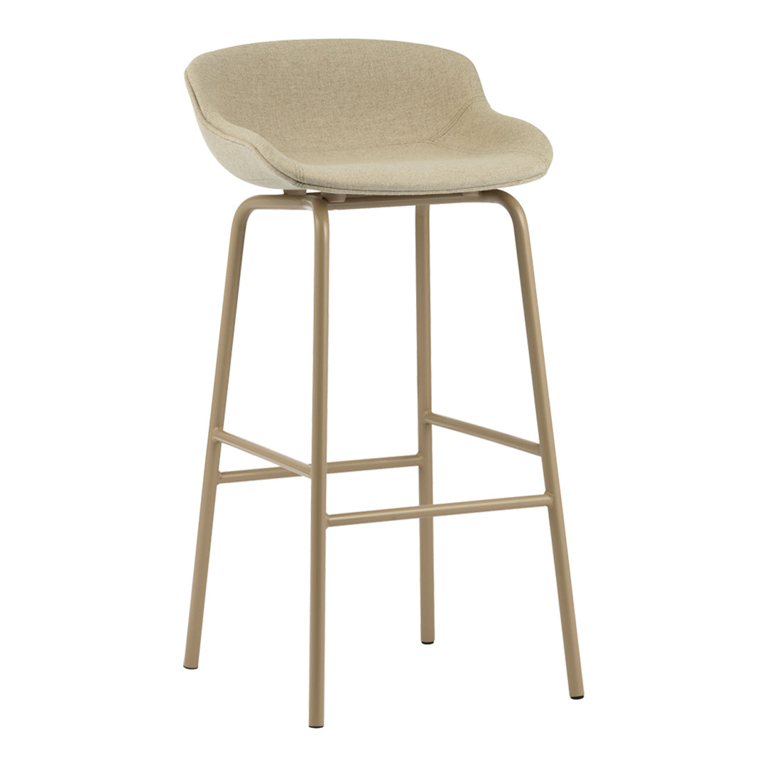 Premium Hyg Bar/Counter Stool - Fully Upholstered Modern Bar Stool with Comfortable Seat - Perfect for Kitchen Island, Home Bar & Restaurant Use