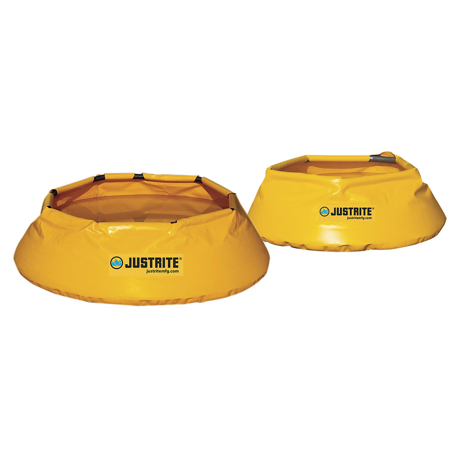 Justrite 28319 20-Gallon Pop-Up Safety Pool for Chemical Storage | Durable & Portable Spill Containment Solution for Industrial & Laboratory Use