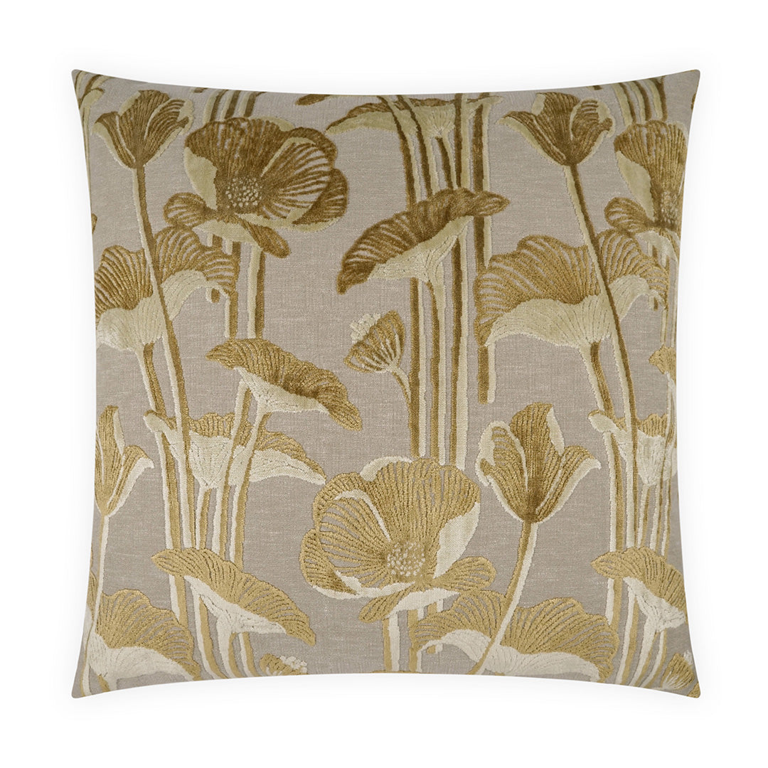 Premium Poppy Pillow in Saffron Color - Soft & Supportive Decorative Throw Pillow for Living Room, Bedroom, or Nursery - Perfect for Home Decor, Relaxation & Comfort